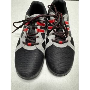 Size 11 New KR Strikeforce Mens Ignite Black/Grey/Red Right Hand Bowling Shoes